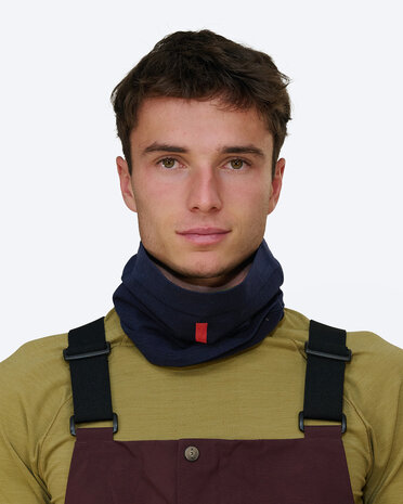 The Mountain Studio W-21 Merino Seamless Neck Gaitor - Sky Captain