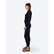 The Mountain Studio U-9 W Seamless Merino Base Top - Sky Captain