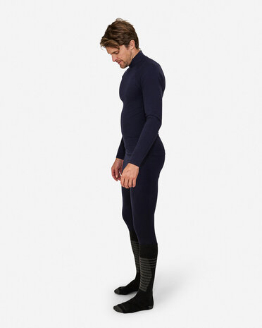 The Mountain Studio U-7 Seamless Merino Base Crew - Sky Captain