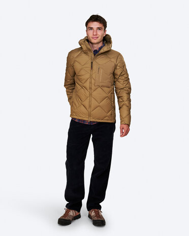 The Mountain Studio D-7 Ul Ultralight Pertex Down Hood Jacket - Otter