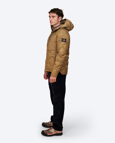 The Mountain Studio D-7 Ul Ultralight Pertex Down Hood Jacket - Otter