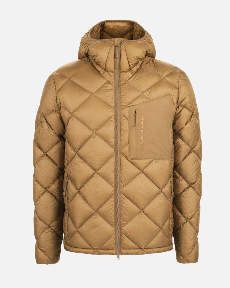 The Mountain Studio D-7 Ul Ultralight Pertex Down Hood Jacket - Otter