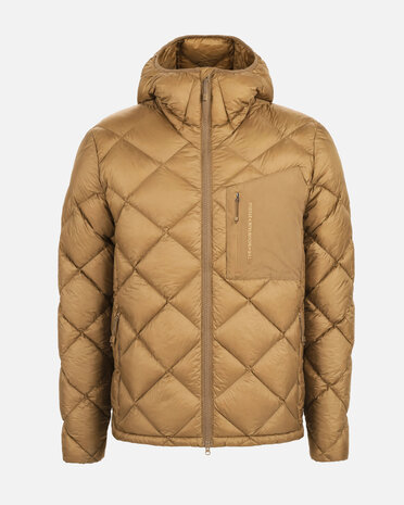 The Mountain Studio D-7 Ul Ultralight Pertex Down Hood Jacket - Otter