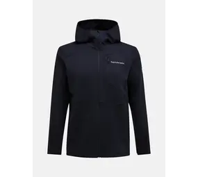 Peak Performance Trail Polartec Zip Hood - Black Peak Performance Trail Polartec Zip Hood - Black