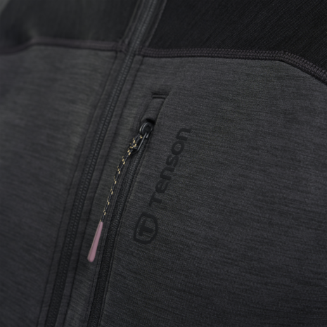 Tenson Nyx Midlayer Zip - Black Tenson Nyx Midlayer Zip - Black