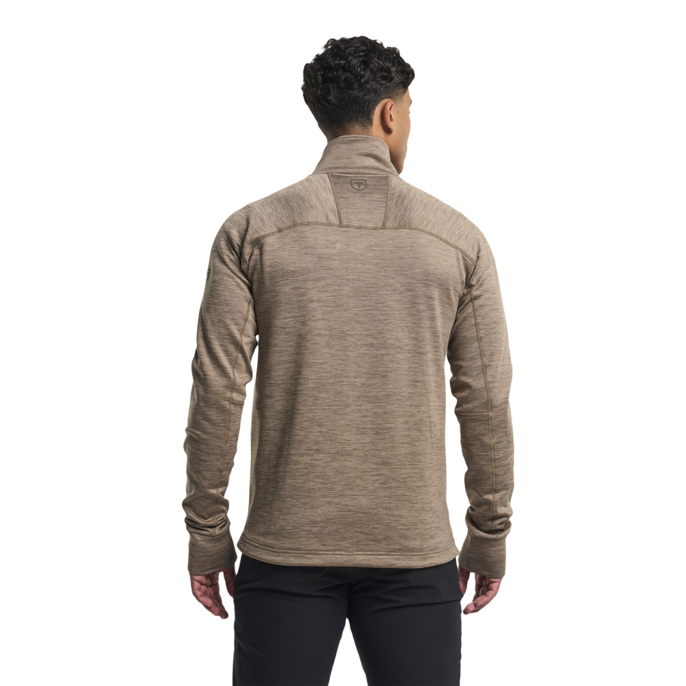 Tenson Nyx Midlayer Zip - Brown Tenson Nyx Midlayer Zip - Brown