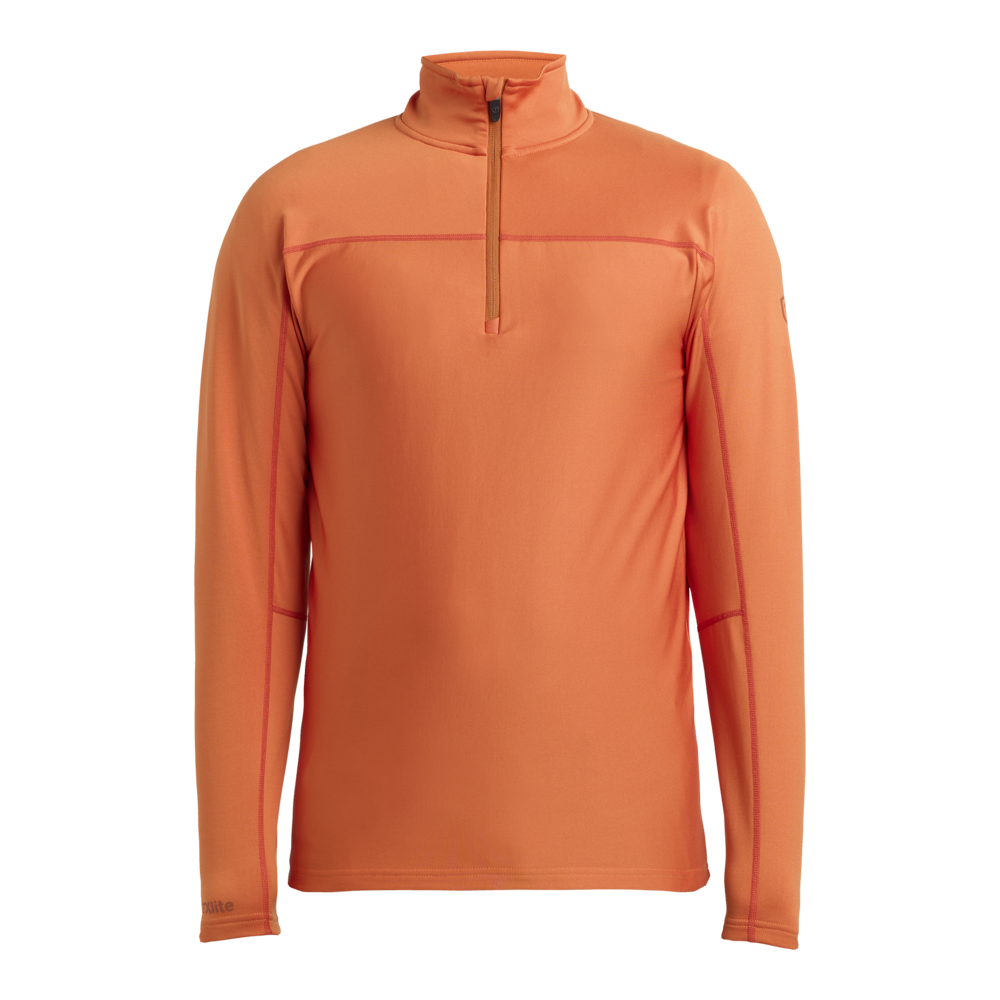 Tenson Txlite Base Half Zip - Dark Orange