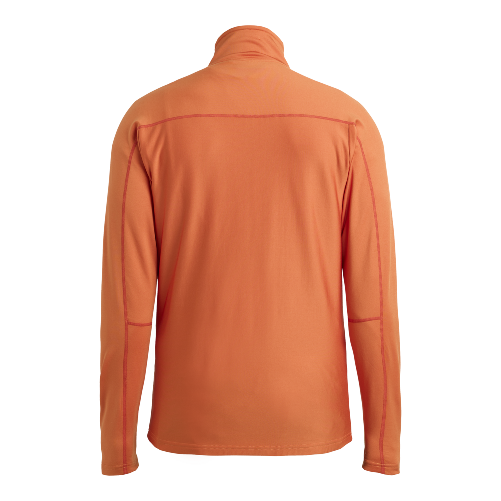 Tenson Txlite Base Half Zip - Dark Orange