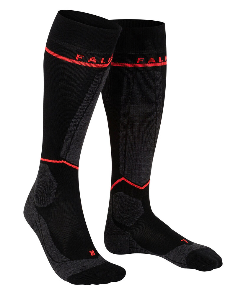 Falke W's SK Compression Energyomen - black-neon red - 26/27 Falke W's SK Compression Energyomen - black-neon red - 26/27