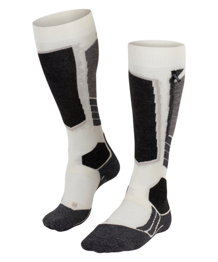 Falke Sk2 Intermediate Cashmere - Woolwhite