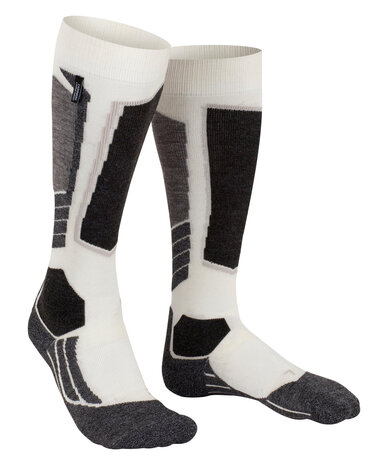 Falke Sk2 Intermediate Cashmere - Woolwhite