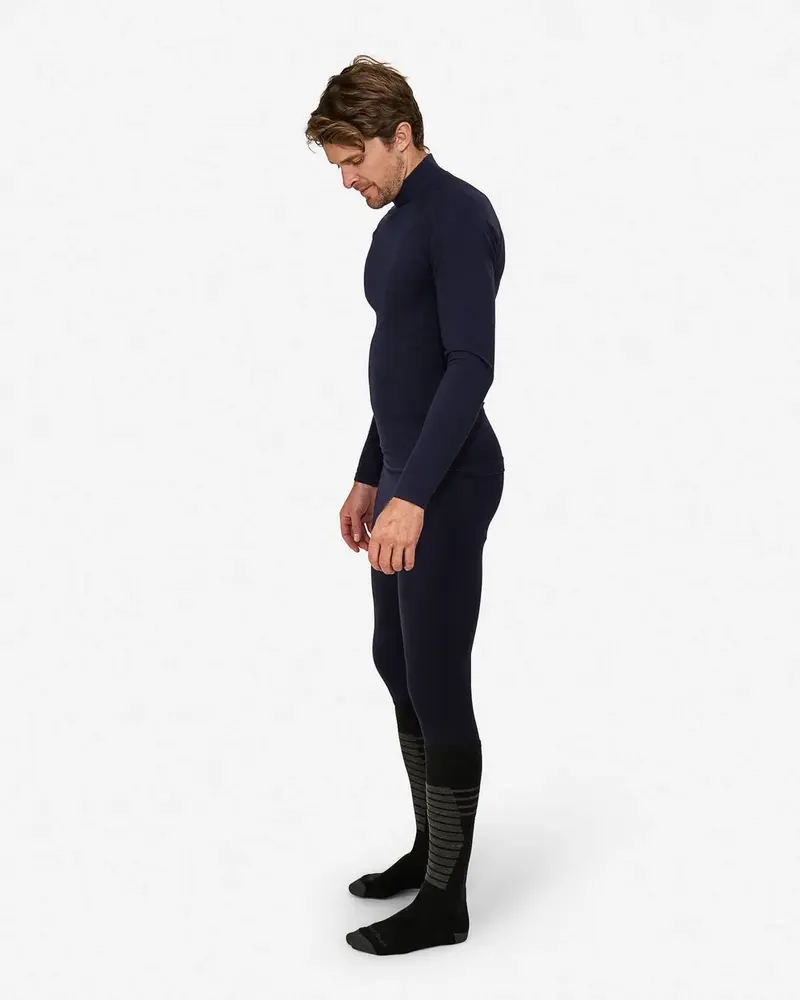 The Mountain Studio U-8 Seamless Merino Base 3/4 Pants - Sky Captain