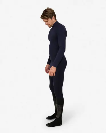 The Mountain Studio U-8 Seamless Merino Base 3/4 Pants - Sky Captain