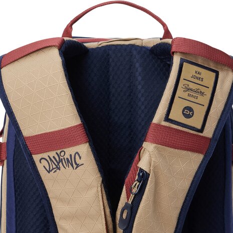 Dakine Team Heli 2.0 Pro Backpack 20L Kai Jones - Brown Pink Black
