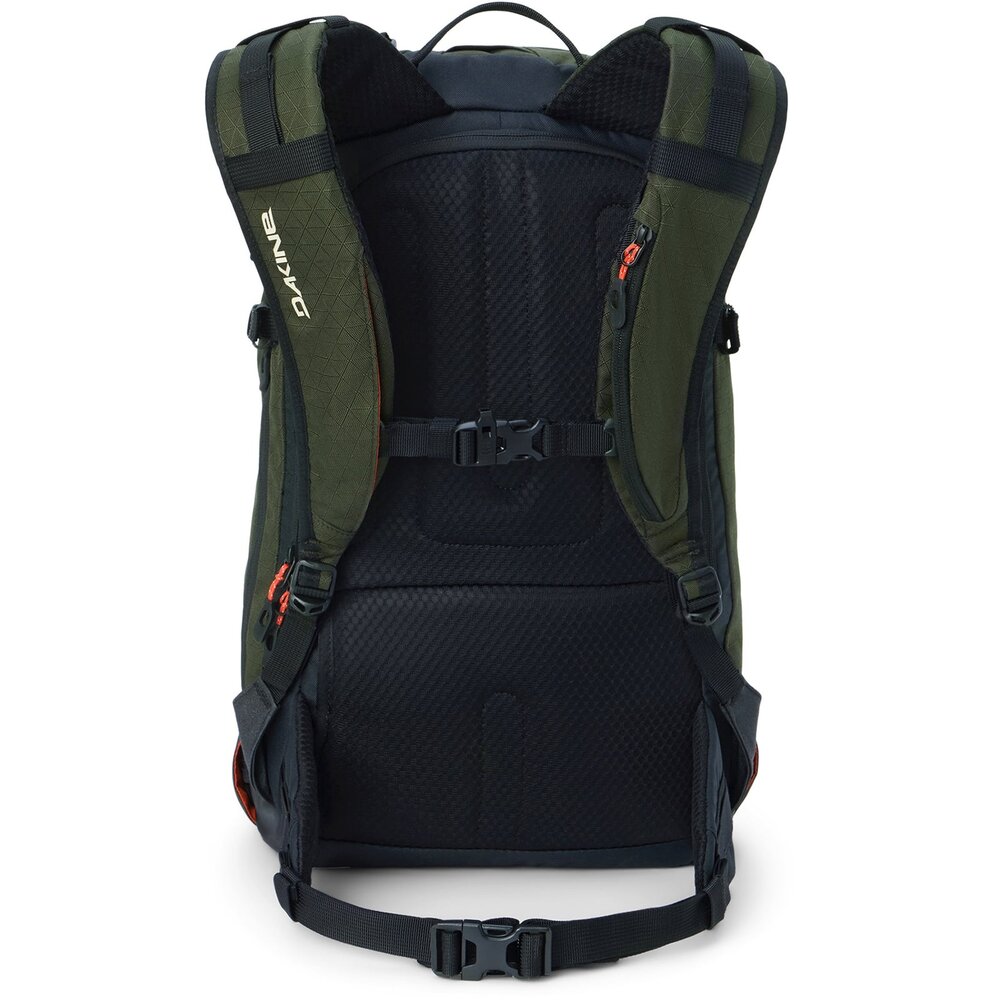Dakine Heli 2.0 Pro Backpack 26L - Green Black Orange