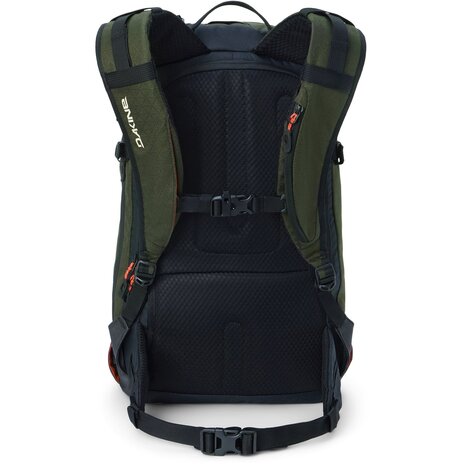 Dakine Heli 2.0 Pro Backpack 26L - Green Black Orange