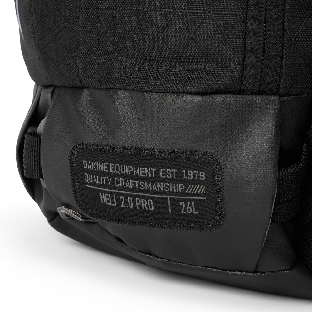 Dakine Heli 2.0 Pro Backpack 26L - Black White Dakine Heli 2.0 Pro Backpack 26L - Black White
