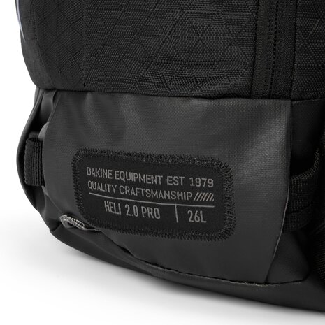 Dakine Heli 2.0 Pro Backpack 26L - Black White Dakine Heli 2.0 Pro Backpack 26L - Black White