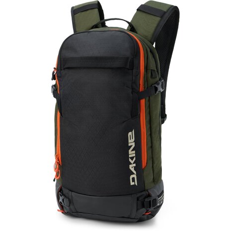 Dakine Heli 2.0 Pro Backpack 20L - Green Black Orange Dakine Heli 2.0 Pro Backpack 20L - Green Black Orange