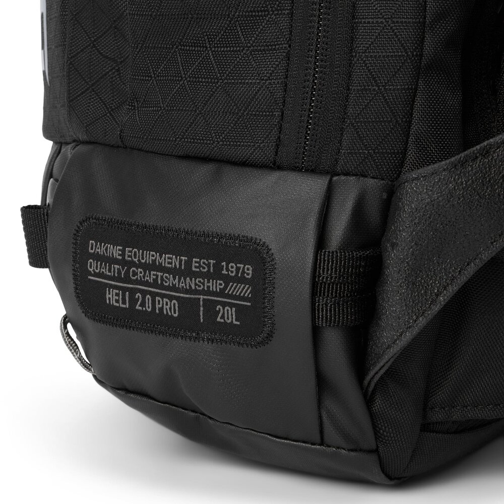 Dakine Heli 2.0 Pro Backpack 20L - Black White Dakine Heli 2.0 Pro Backpack 20L - Black White