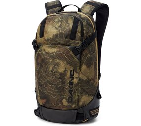Dakine Heli 2.0 Backpack 12L - Green Brown Grey Dakine Heli 2.0 Backpack 12L - Green Brown Grey