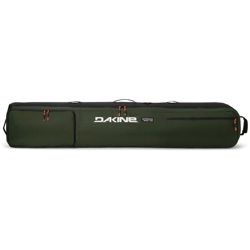 Dakine Low Roller Snowboard Bag - Green Orange Black Dakine Low Roller Snowboard Bag - Green Orange Black