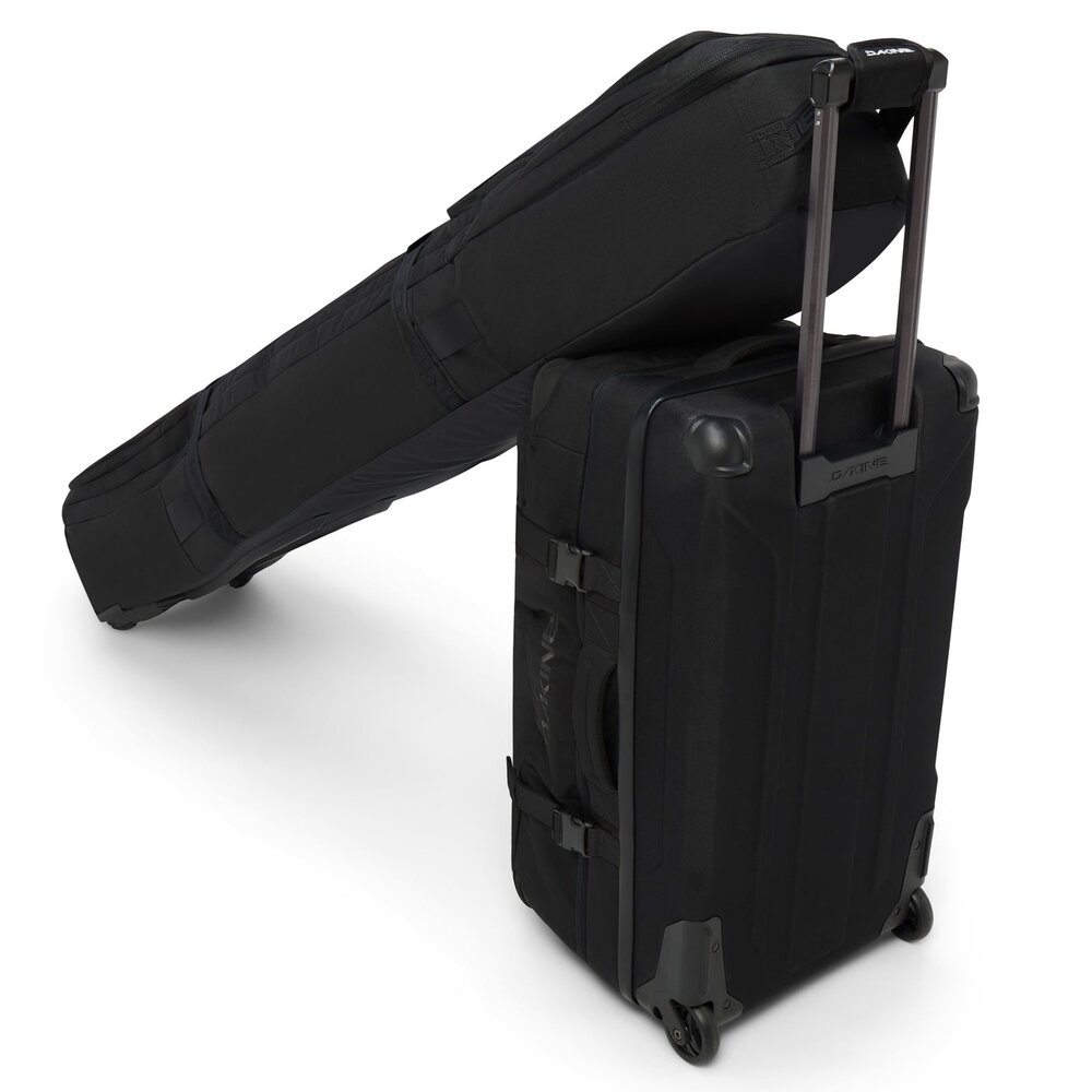 Dakine Fall Line Ski Roller Bag - Black White Dakine Fall Line Ski Roller Bag - Black White