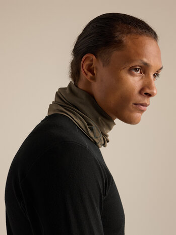 Arc'Teryx Satoroerino Neck Gaiter - Mongoose / Black Arc'Teryx Satoroerino Neck Gaiter - Mongoose / Black