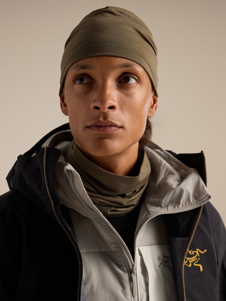 Arc'Teryx Satoroerino Neck Gaiter - Mongoose / Black Arc'Teryx Satoroerino Neck Gaiter - Mongoose / Black