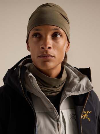 Arc'Teryx Satoroerino Neck Gaiter - Mongoose / Black Arc'Teryx Satoroerino Neck Gaiter - Mongoose / Black