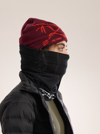 Arc'Teryx Satoroerino Neck Gaiter - Black / Arctic Silk Arc'Teryx Satoroerino Neck Gaiter - Black / Arctic Silk