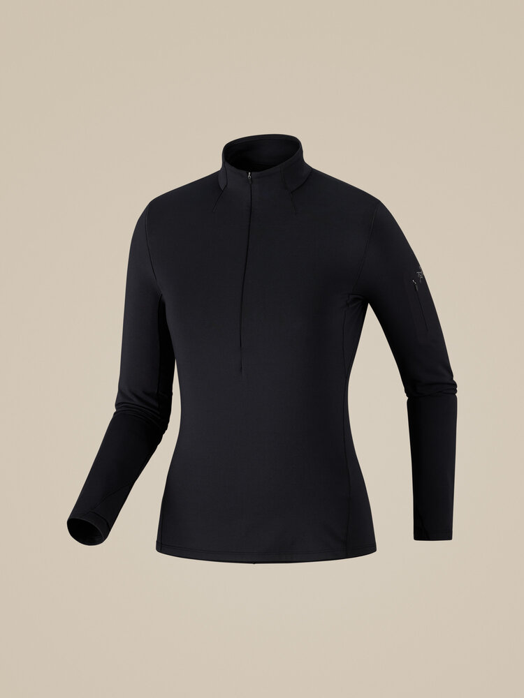 Arc'Teryx Rho Zip Neck - Black Arc'Teryx Rho Zip Neck - Black