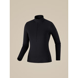 Arc'Teryx Rho Zip Neck - Black Arc'Teryx Rho Zip Neck - Black