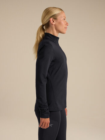 Arc'Teryx Rho Zip Neck - Black Arc'Teryx Rho Zip Neck - Black