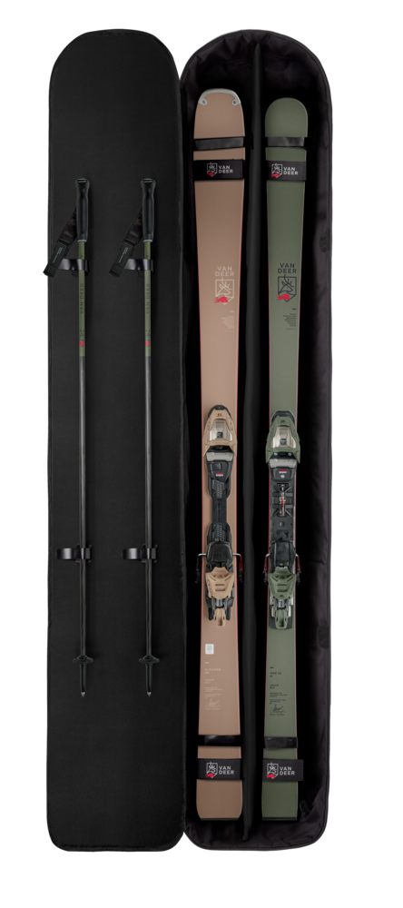 Van Deer Van Deer Ski Carrier 100L - Khaki/Black Van Deer Van Deer Ski Carrier 100L - Khaki/Black