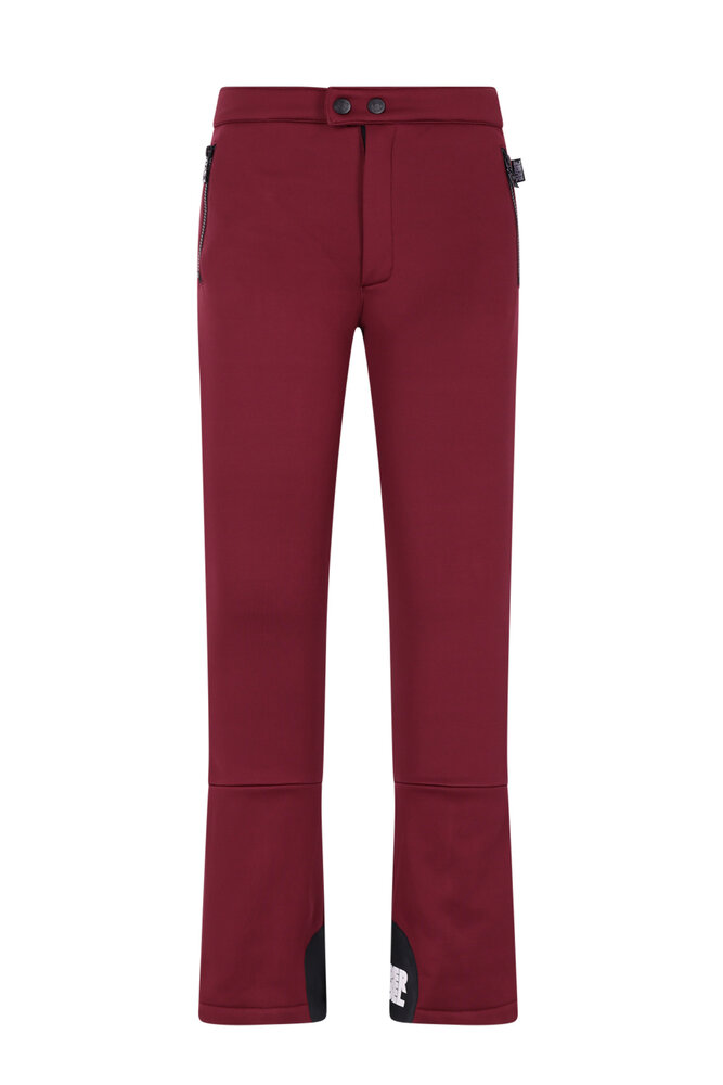 SuperRebel Speak Ski Trousers Soft Shell - Bordeaux