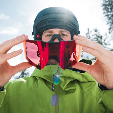 Oakley Line Miner Pro M - Matte White / Prizm Rose Gold & Prizm Sapphi Oakley Line Miner Pro M - Matte White / Prizm Rose Gold & Prizm Sapphi