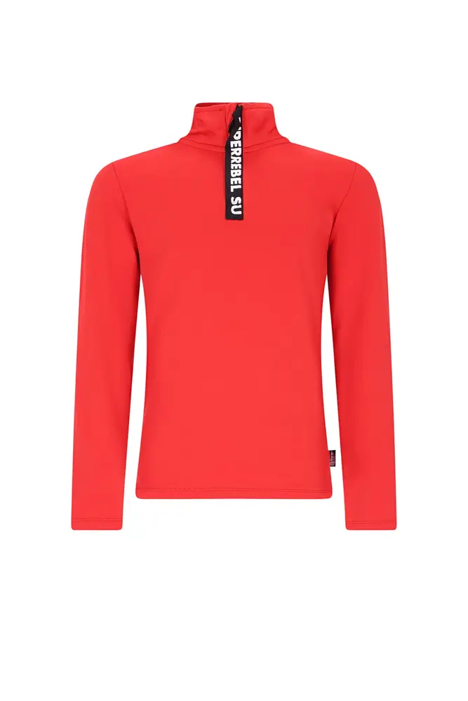 SuperRebel Spurt Ski Sport Jersey Pully - Fluo Red