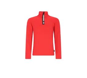 SuperRebel Spurt Ski Sport Jersey Pully - Fluo Red SuperRebel Spurt Ski Sport Jersey Pully - Fluo Red