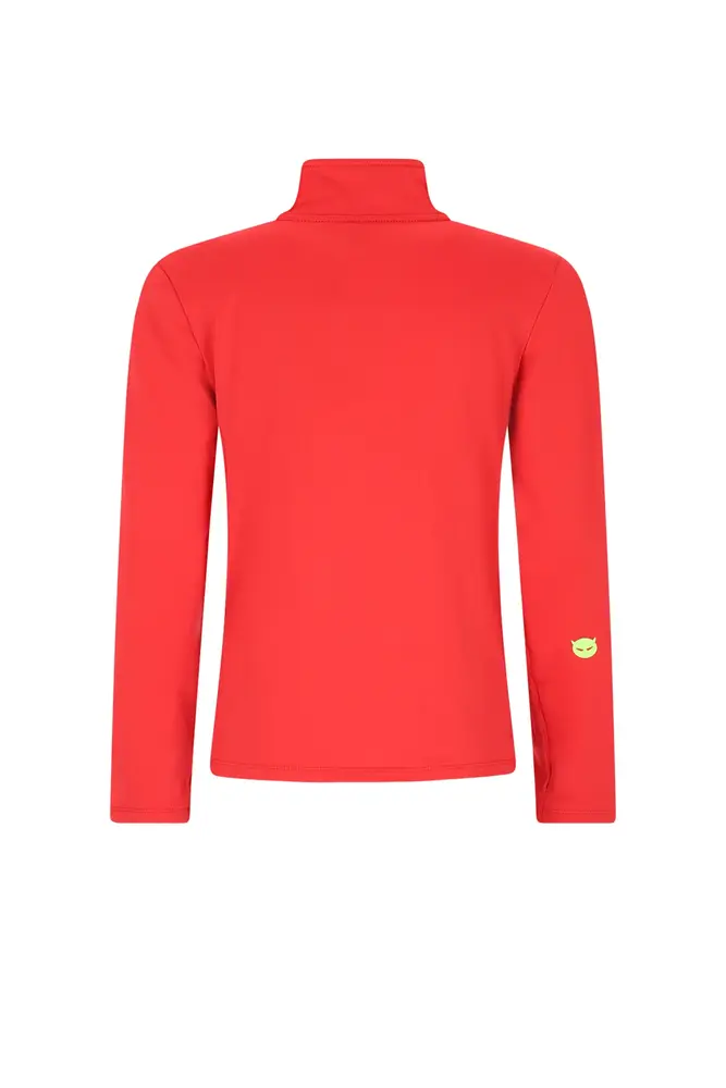 SuperRebel Spurt Ski Sport Jersey Pully - Fluo Red