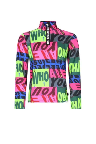 SuperRebel Spurt Ski Sport Jersey Pully - WHO AOP SuperRebel Spurt Ski Sport Jersey Pully - WHO AOP