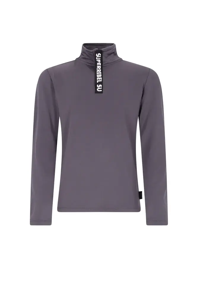 SuperRebel Spurt Ski Sport Jersey Pully - Gun Metal