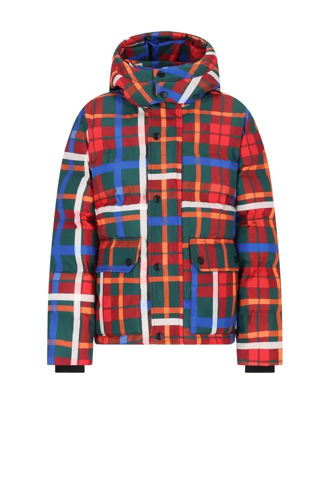 SuperRebel Colorado Super Fit Jacket - Check AOP