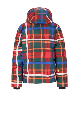 SuperRebel Colorado Super Fit Jacket - Check AOP