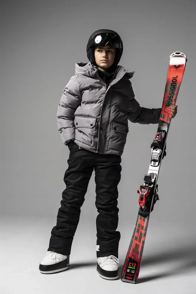 SuperRebel Colorado Super Fit Jacket - Gun Metal SuperRebel Colorado Super Fit Jacket - Gun Metal