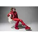 SuperRebel Speak Ski Trousers Soft Shell - Fluo Red