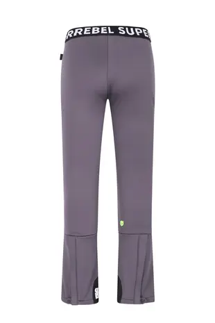 SuperRebel Speak Ski Trousers Soft Shell - Gun Metal