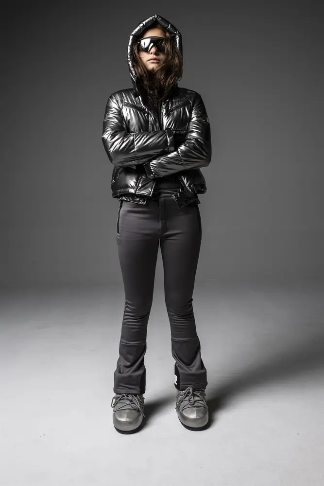 SuperRebel Speak Ski Trousers Soft Shell - Gun Metal
