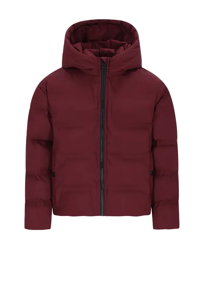 SuperRebel Bella Plain Coat - Bordeaux