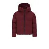 SuperRebel Bella Plain Coat - Bordeaux SuperRebel Bella Plain Coat - Bordeaux